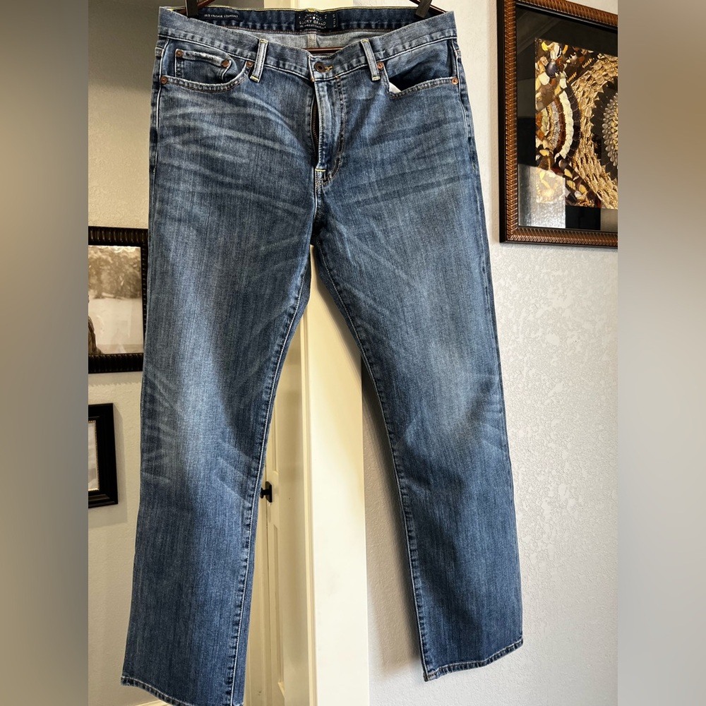 Lucky Brand Blue Straight Jeans